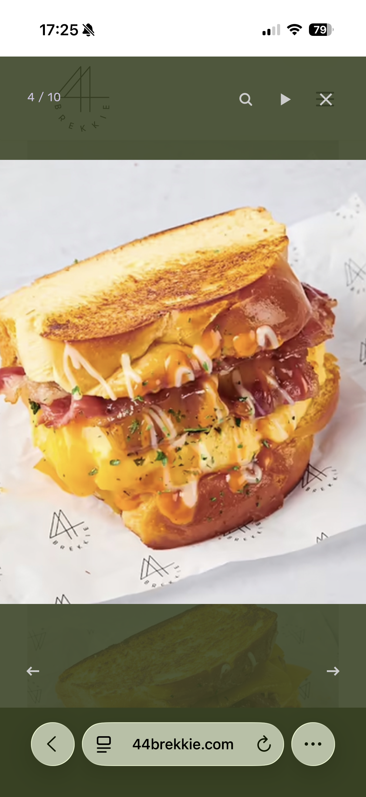Egg Drop Sandwich